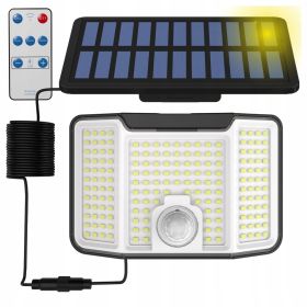 Solarna led svetilka s senzorjem gibanja