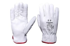 Usnjene delovne rokavice iz kozje kože / velikost 7