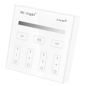 Radiofrekvenčni 2.4G daljinski upravljalnik / stikalo Mi-Light / Zatemnitev / AC220V