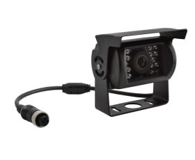 Barvna kamera za vzvratno vožnjo s pokrovom in IR LED / 4-pin / DC 12V-24V / 170°