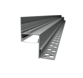 Aluminijast vgradni LED profil za steno in strop