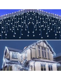 zavesa svetlobna za božič novo leto