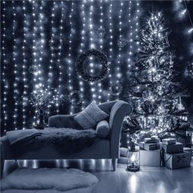 led zavesa hladno bela