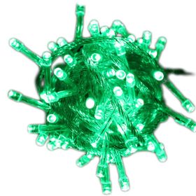 LED Božična veriga / Zelena / 100 diod / 220V