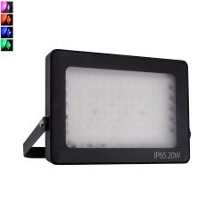 LED reflektor 20W SLIM / RGB-W / 2070 lm / IP66 / 230V