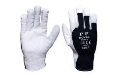 Usnjene delovne rokavice iz kozje kože / velikost 10
