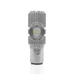 LED sijalka / avto  žarnica H6 - BA20d / Hladno bela / 2 LED / COB / 5W = 40W / DC 12V