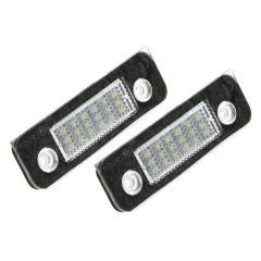 Avtomobilski LED lučki za osvetlitev registrske tablice / CanBus / z uporom / Hladno bela / DC12V - za vozila FORD Mondeo MK2, Fiesta