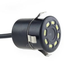Univerzalna vzvratna barvna mini kamera 308 LED 18mm / DC12V