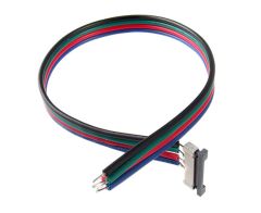 Hitri konektor s štirižilnim kablom za RGB LED trak širine 10mm