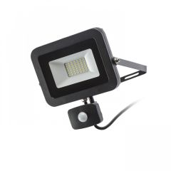 LED reflektor REF30 SLIM s senzorjem (PIR) / Hladno bela / IP65 - vodotesen (za zunanjo uporabo) / 30W / AC175~265V