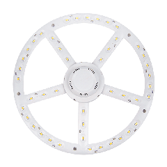 LED modul / LED svetilka z napajalnikom za plafonjero / Toplo bela / 45 LED / 5730 /22W / 230V