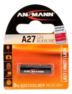 Ansmann baterija A27, alkalna, 12V