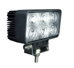 Delovna LED luč / Delovni LED žaromet / 6 LED / CREE / High Power / 18W / Hladno bela / DC12-24V / E9 ECE R10