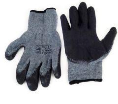 Delovne rokavice / črno - sive / velikost 8