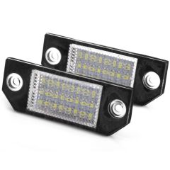 Avtomobilski LED lučki za osvetlitev registrske tablice / CanBus / z uporom / Hladno bela / DC12V - za vozila FORD Focus MK2, C-MAX MK1
