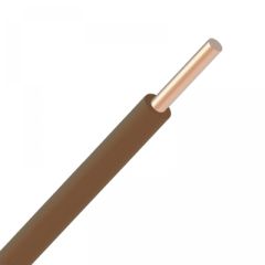 Žica trda /kabel / HO7V-U 1X2.5mm² 0.45/0.75kV / rjava