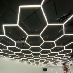 Modularni sistem razsvetljave HEXAGON LED / 297 x 412 cm / 368W / Toplo bela 