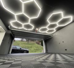 Hexagon osvetlitev za delavnico, garažo, poslovne prostore