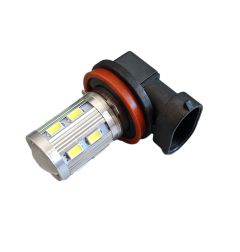 LED sijalka / avto LED žarnica H8 - PGJ19-1 / Hladno bela / 16 LED / 5630 / 5W = 28W / DC 10-30V