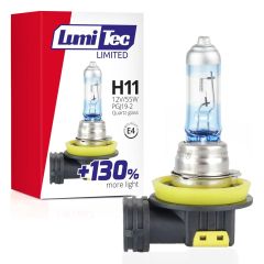 Halogenska žarnica Osram H11 12V 55W LumiTec LIMITED +130%
