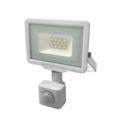 LED reflektor 10W s senzorjem / Nevtralno bela / 800 lm / IP65 / 220V
