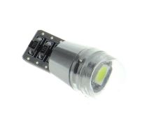 Avto LED sijalka T10 / avtomobilska žarnica W2.1X9.5D, w5w, 194 / Hladno bela / 1 LED / 5050 / 0,5W = 3W / 12V / Canbus / z uporom