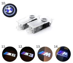 Laserski LED lučki za proiciranje logotipa / 12V - za vozila znamke BMW