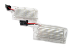 Avtomobilski LED lučki za osvetlitev registrske tablice / CanBus / z uporom / Hladno bela / DC12V - za vozila FORD