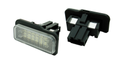 Avtomobilski LED lučki za osvetlitev registrske tablice / CanBus / z uporom / Hladno bela / 12V - za vozilo MERCEDES BENZ 3