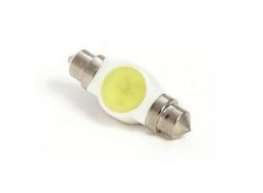LED sijalka SJ / žarnica C5W, C21W, SV7-8, S8.5, SV8, SV8.5-8 / sofitna / cevna / Hladno bela / 1 LED / High Power / 1W = 12W / 12V / Ceramic / 36mm