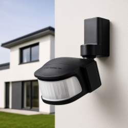 Senzorji gibanja za svetila – stenski, stropni in zunanji detektorji za samodejni vklop luči