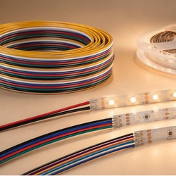 Premium kabli za LED-trakove – enobarvni, CCT, RGB, RGBW in RGB+CCT Kabli za LED-trakove za enobarvne, CCT, RGB, RGBW in RGB+CCT LED-trakove – SuperStrela