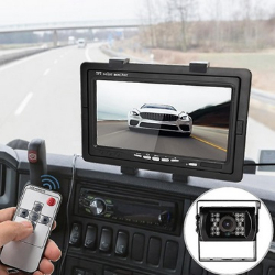 Kamera za vzvratno vožnjo in parkirni senzorji – avto, kombi Sprinter, avtodom in tovornjak z LCD zaslonom